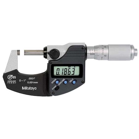 Electronic Micrometer, 0-1 In, 0.0001 In MPN:293-349-32