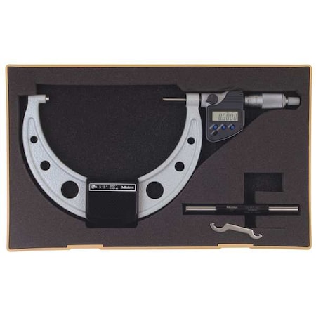 Digital Micrometer, Outside, 5 to 6