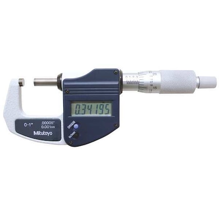 Mic, 0 to 1/0 to 25.4mm, Ratchet Stop, NIST, Case MPN:293-831-32CAL