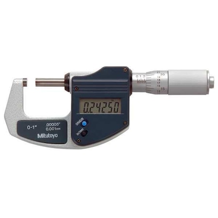 Mic, 0 to 1/0 to 25.4mm, Friction, NIST, Case MPN:293-832-32CAL