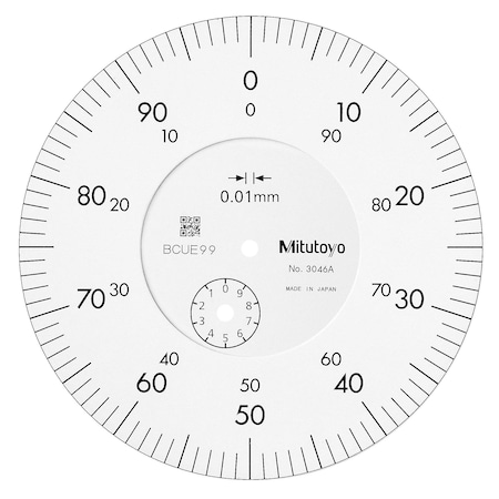 Dial Indicator, 0.01-10mm MPN:3046A