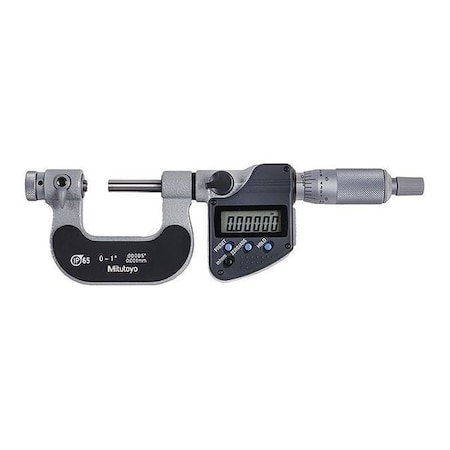 Electronic Digital Micrometer, Anvil Flat MPN:326-351-32