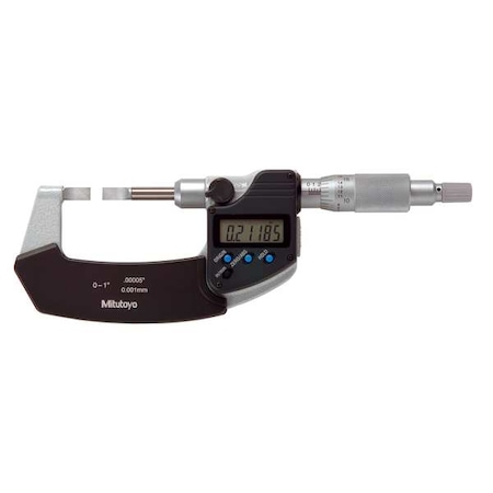 Digital Micrometer, Blade, 0 to 1 In, SPC MPN:422-330-32