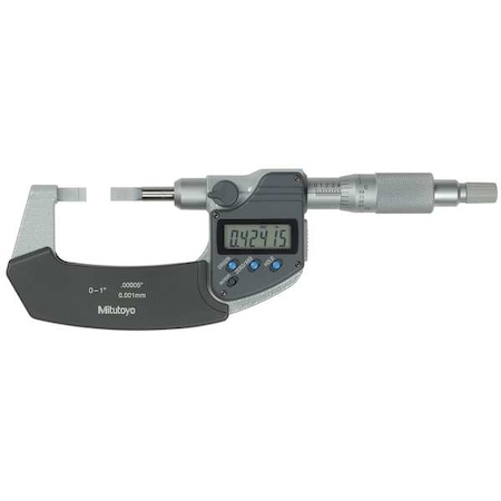 Digital Micrometer, Blade, 0 to 1 In, SPC MPN:422-360-32