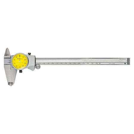 Caliper, Dial, 1mm/Rev, 0-200mm, 0.01mm MPN:505-733