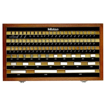 Gage Block Set, ASME 0, 0.050-4, 81Pc MPN:516-902-26