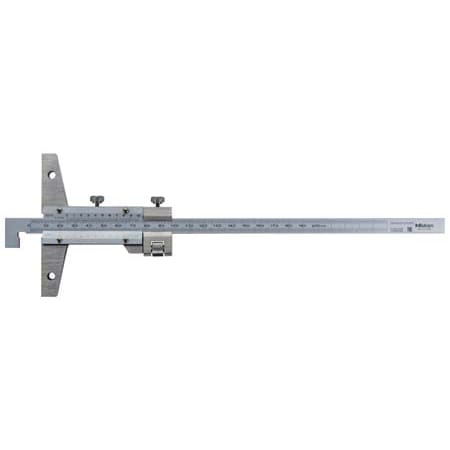 Depth Gage, Hook Type, 200mm MPN:527-402