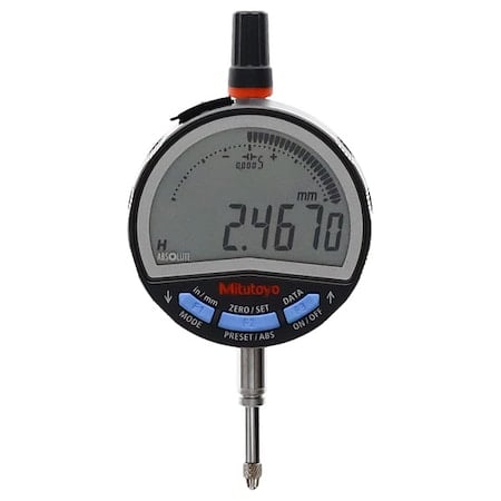 Digital Indicator, 0 to 12.7mm Range, Flat MPN:543-700B-02
