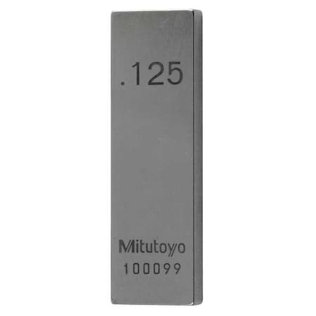 Gage Block, 1/8 in. L, Rectangular MPN:611160-521