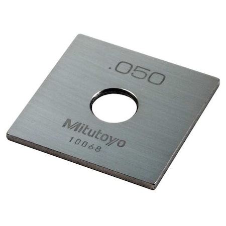 Gage Block, Square, Steel, 0.050 In, ASME 0 MPN:614105-531