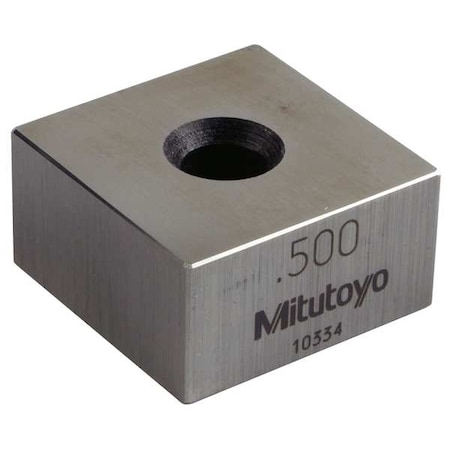 Gage Block, Square, Steel, 0.500 In, ASME 0 MPN:614195-531
