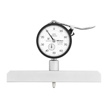 Dial Depth Gage, Mechanical, 0 to 200 mm MPN:7221A