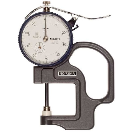 Dial Thickness Gauge, 0 to 1
