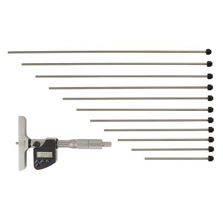 Depth Mic Interchangeable Rod 0-12