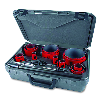 19PC. Industrial Hole Saw Kit w/Case MPN:MHS06I