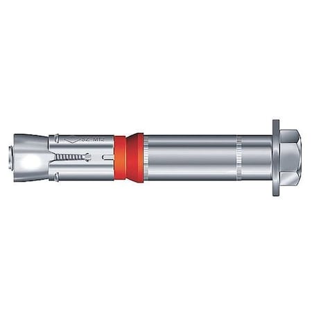 SZ-S Wedge Anchor, 10 mm Dia., 115 mm L, Steel Zinc Plated, 10 PK MPN:M14030301