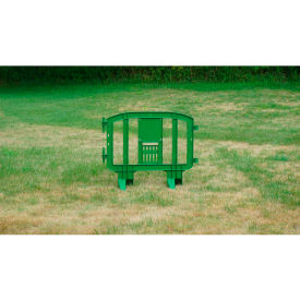 MINIT™ Plastic Barricade Interlocking Green MINIT-GREEN