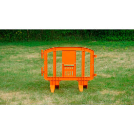 MINIT™ Plastic Barricade Interlocking Orange MINIT-ORANGE
