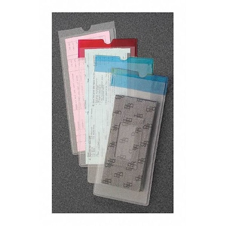 Passbook Jackets, Vinyl, Clear, PK100 MPN:205054920
