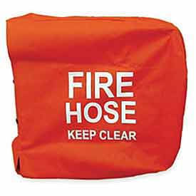 Fire Hose Reel Cover - 32 In. X 7 In. - Red Vinyl 138-3207