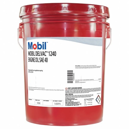 MOBIL DELVAC 1240, 5GA PAIL MPN:102565