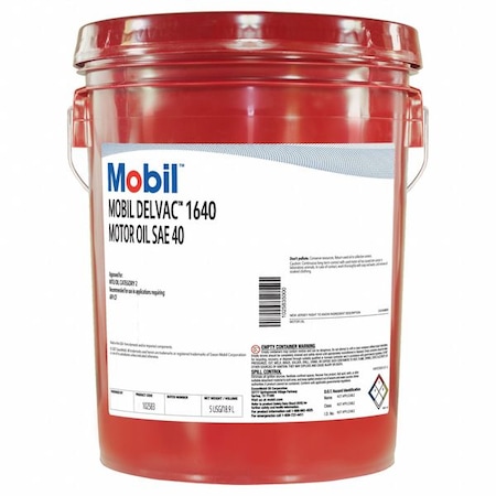 MOBIL DELVAC 1640, 5GA PAIL MPN:102583