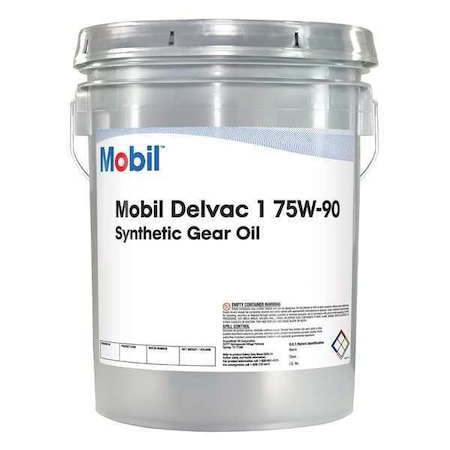 Gear Oil, 5 gal, Pail, Amber MPN:122047