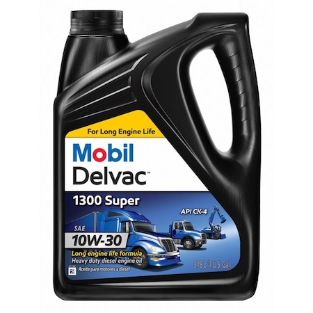Engine Oil, 1 gal, Synthetic Blend MPN:122485
