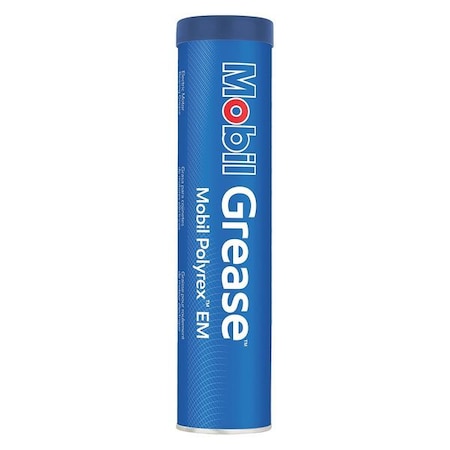 Electric Motor Bearing Grease, 14 oz, Cartridge, NLGI 2, Blue MPN:124050