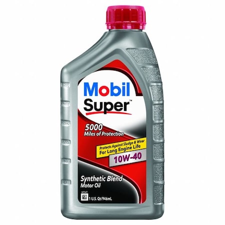 MOBIL SUPER 10W-40, 1 Quart MPN:124402