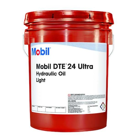 Hydraulic Oil, Pail, 5 gal, DTE 24, ISO Grade 32 MPN:125356