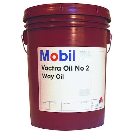 Way Oil, Mobil Vactra No 2, Pail, 5 gal, Mineral, SAE Grade 30, ISO Grade 68 MPN:105480