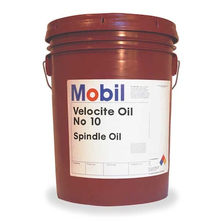 Mobil Velocite 10, Spindle Oil, 5 gal. MPN:105481