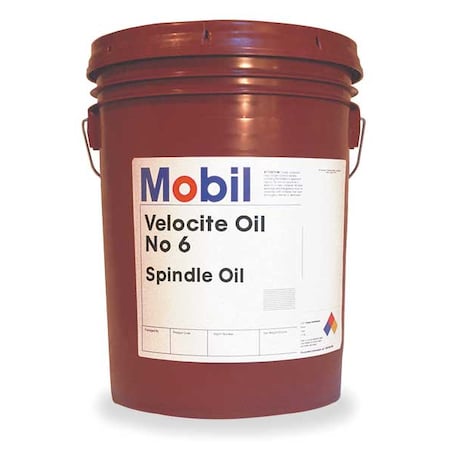 Mobil Velocite 6, Spindle Oil, 5 gal. MPN:105482