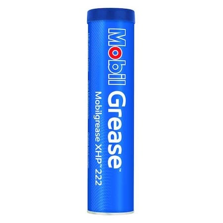 Mobil Grease Multipurpose Grease Cartridge, XHP 222, Lithium Complex, 13.7 oz, Blue MPN:121929