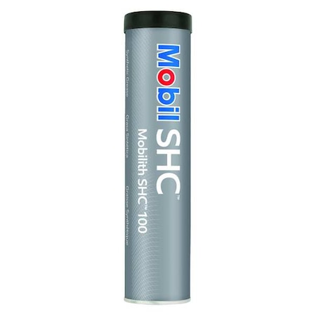 Mobilith SHC 100, Multipurpose Grease, Lithium Complex, NLGI Grade 2, 13.4 oz, Red MPN:122112