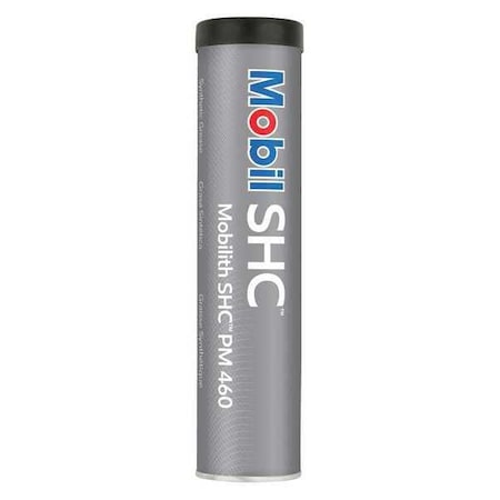 Mobilith SHC 460, Multipurpose Grease, Lithium Complex, NLGI Grade 1.5, 13.4 oz, White MPN:122129