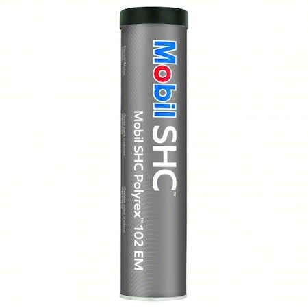 Bearing Grease, 13.4 oz, Cartridge, Synthetic Base, 356 Degrees F Max Op Temp, Green, 10 PK MPN:123486