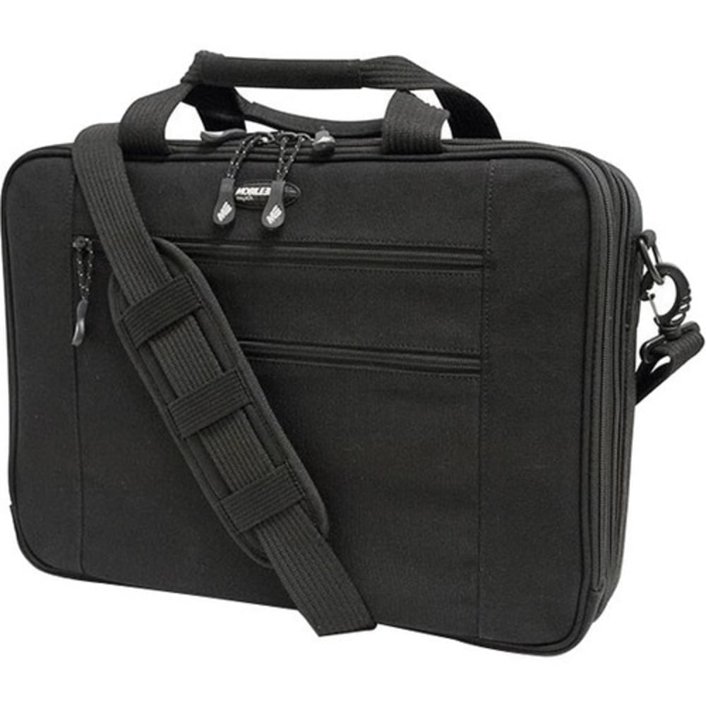 Mobile Edge E-Collection Briefcase And Shoulder Strap, With 16in Laptop Pocket, Black MPN:MECBC1