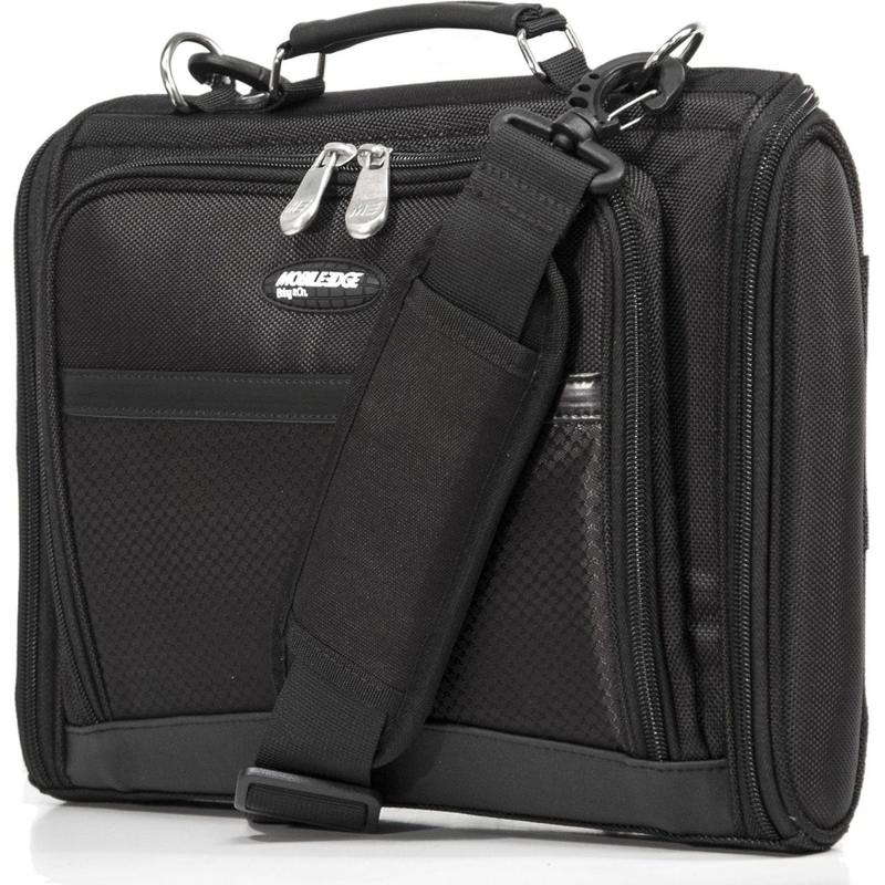 Mobile Edge Express Carrying Case (Briefcase) for 14.1in Notebook, Chromebook - Black - 1680D Ballistic Nylon Body - MEEN214 MPN:MEEN214