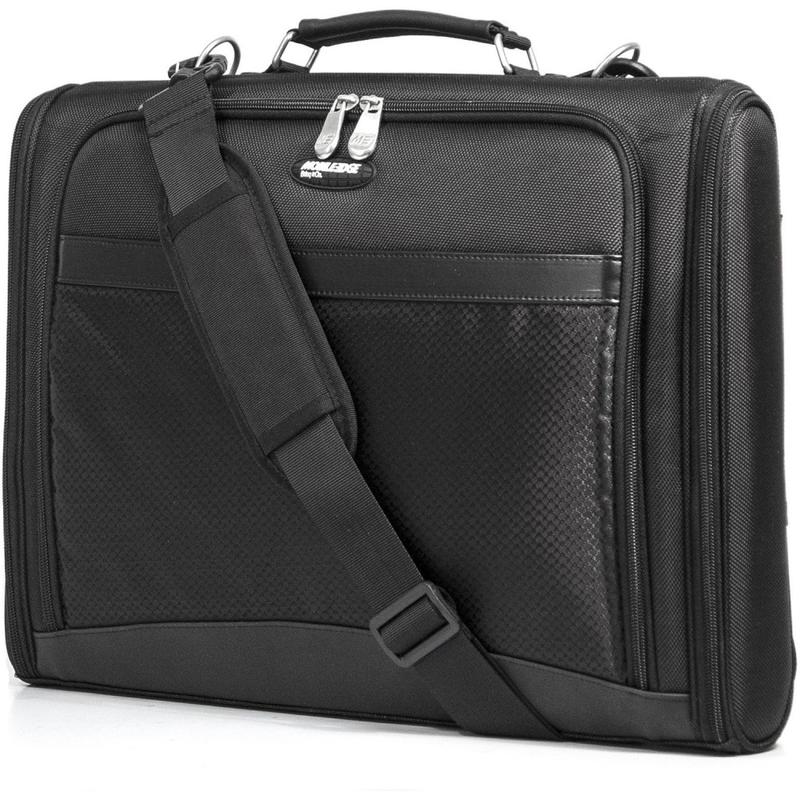 Mobile Edge Express Carrying Case (Briefcase) for 17in Notebook, Chromebook - Black - 1680D Ballistic Nylon Body - MEEN217 MPN:MEEN217