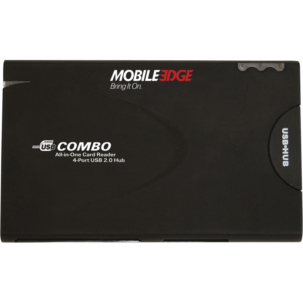 Mobile Edge All-In-One USB 2.0 Card Reader and 3-Port Hub - SmartMedia Card (SM), xD-Picture Card MPN:MEAHR2
