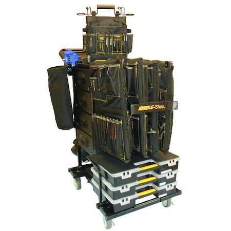 Complete PM Cart with Vise & Complete Tool Bag, No Drill MPN:MS-CPMC-ND