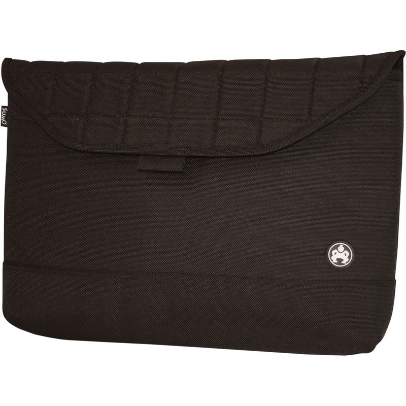 Mobile Edge Sumo 11.6in Chromebook or 12in MacBook Nylon Sleeve - Notebook sleeve - 11.6in - 12in - black - for Apple PowerBook (12 in, 12.1 in) MPN:ME-SUMO88500