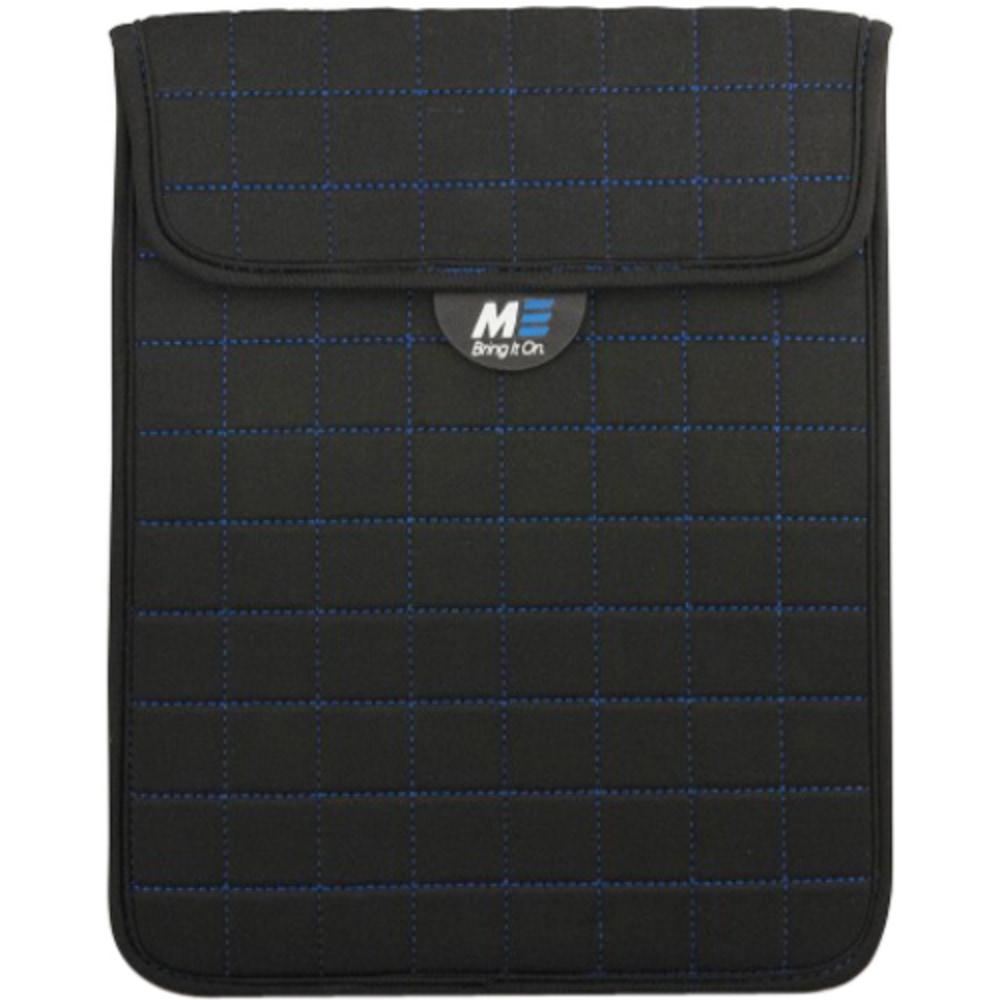 Mobile Edge NeoGrid iPad or any 10.1in Tablet Sleeve - Protective sleeve for tablet - neoprene - black/blue MPN:MESST1103