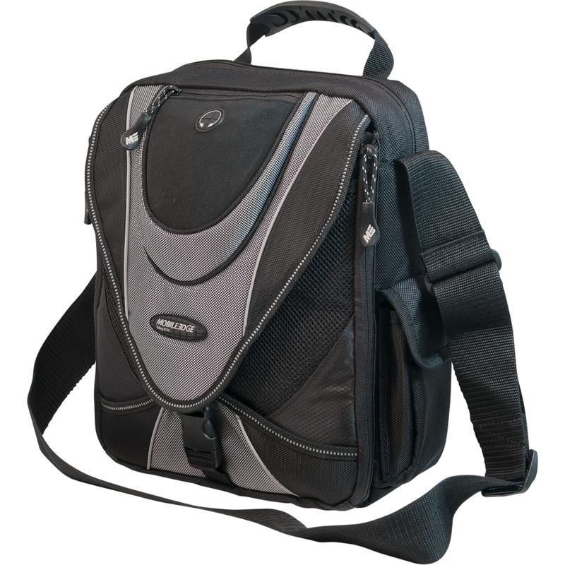 Mobile Edge 13.3in Mini Messenger Bag - Black/ Silver MPN:MEMMS2