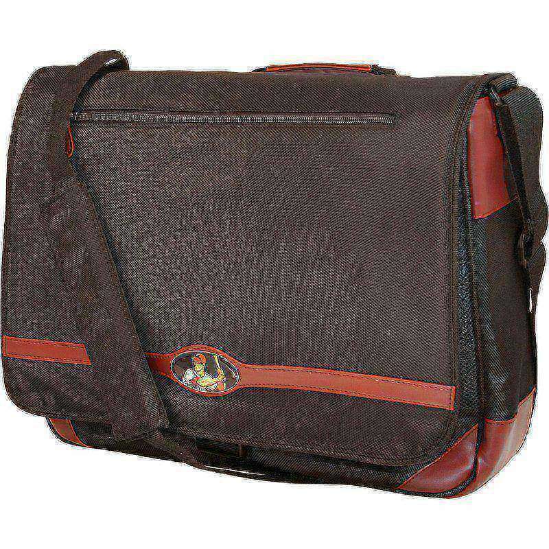Mobile Edge Maddie Powers Messenger Bag, Black/Burgundy MPN:MP-DMB02