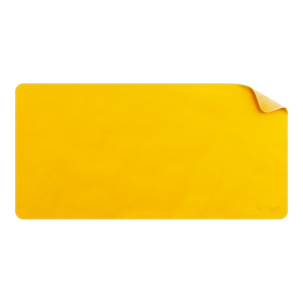 Mobile Pixels Desk Mat, 15-3/4in x 31-1/2in, Racing Yellow MPN:115-1001P04
