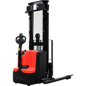 Mobile ECO APS40WLH-TSL181 Walkie Straddle Self-Propelled Stacker 3-Stage Mast 4000 lb. Capacity 139181FFL-WLH