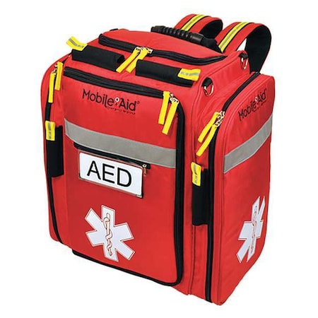 AED Backpack, Nylon 0 Components, 1 People Served MPN:31480